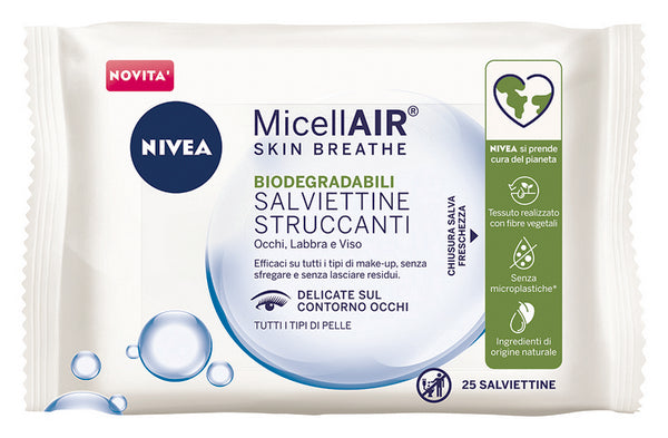 Nivea Salviette Struccanti Micellair X25