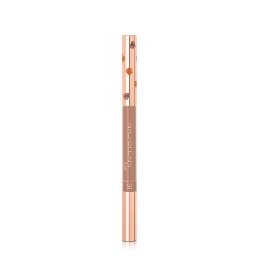 Naj Oleari Sparkling Foliage Lasting Kiss 16H Lip Liner Matita Labbra Rimpolpante 01 Perfect Nude