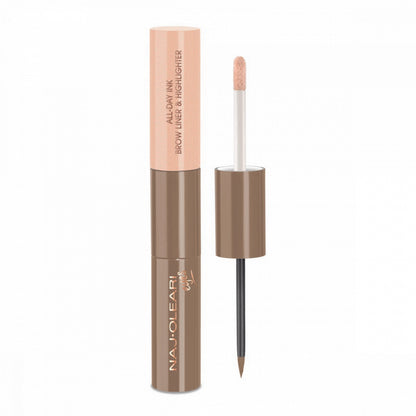 Naj All-Day Ink Brow Liner&Highlig 01