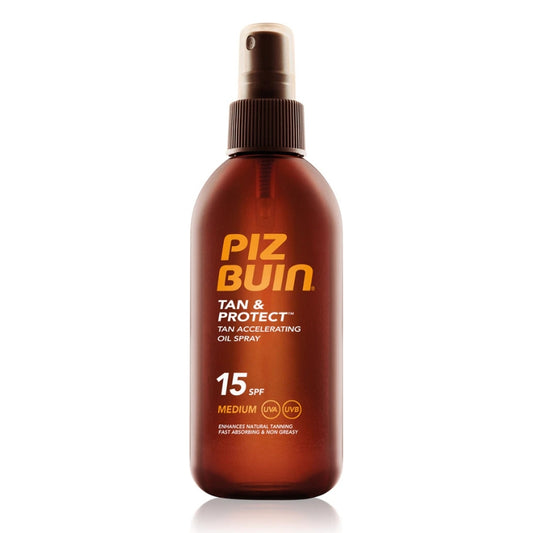 Piz Buin Tan & Protect Olio Spray Spf 15 150 ML
