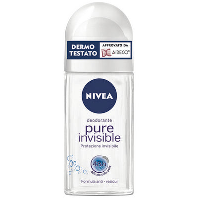 Nivea Pure Deo Roll On 50Ml Invis.