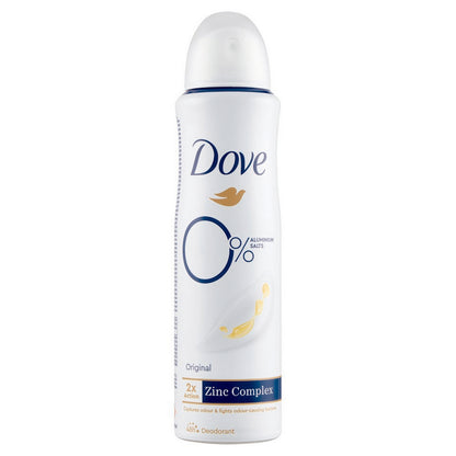 *DOVE DEO SPRAY 150ML ORIGINAL 0%