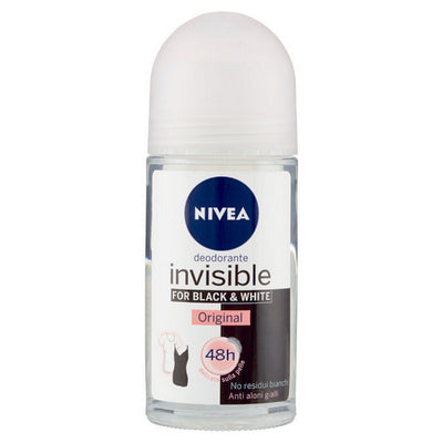 Nivea Deo Rollon 50 Black/White Inv