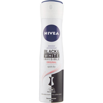 Nivea Deo Spray 150 Invisible Black&W