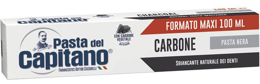 Pasta Capitano Dent 100Ml Carbone Sbianc