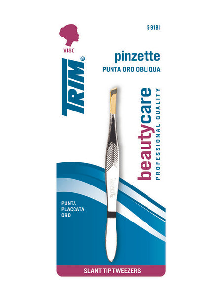 Pinzetta Punta Oro Obliqua
