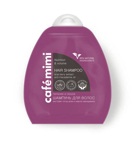 Shampoo Nutriente E Volumizzante Acai Berry E Olio Di Macadamia