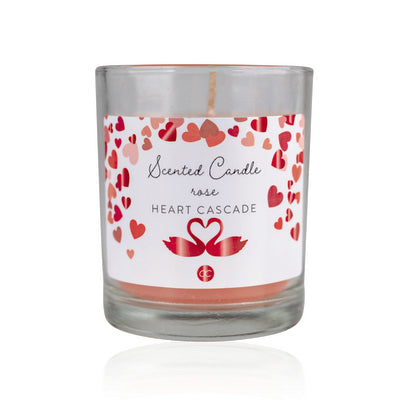 Scendel Candle Rose Heart Cascade Candela Alla Rosa