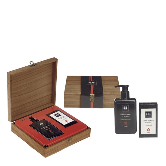 Biffoli Cofanetto Regalo Ronin Set Bagno Uomo Con Scatola In Legno