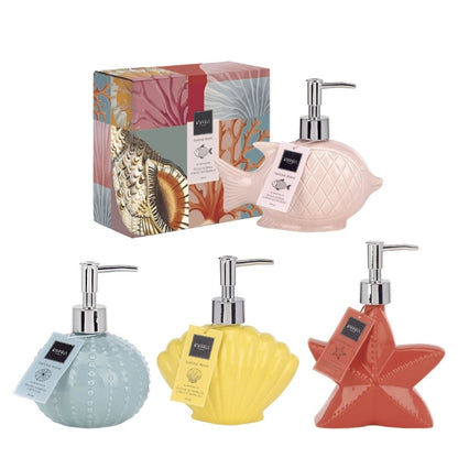 Emanuela Biffoli Sapone Dispenser Con Bottiglia In Ceramica Assortiti