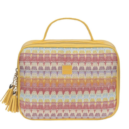 Emanuela Biffoli Beauty Case In Tessuto Multicolor