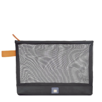 Emanuela Biffoli Busta Uomo Nylon Rete Nero