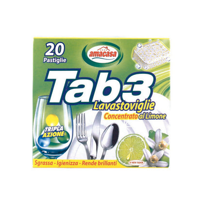 AMACASA TAB3 LAVASTOVIGLIE X20 LIMON NWF