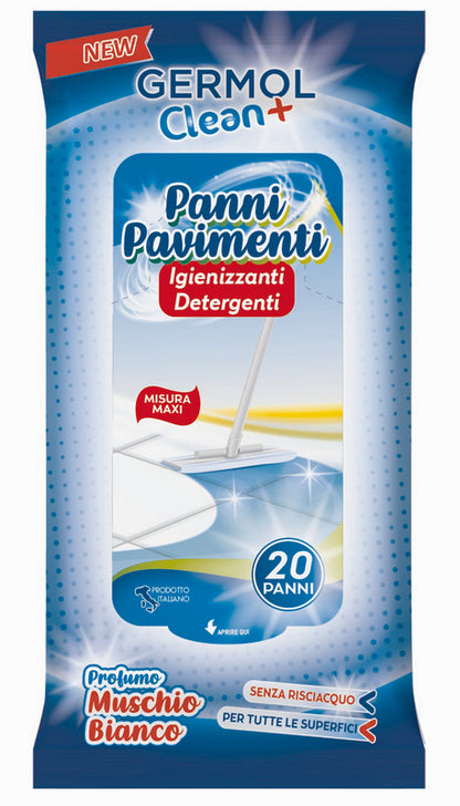 Idrofil Panni Detergenti Pavimenti 20 Pezzi