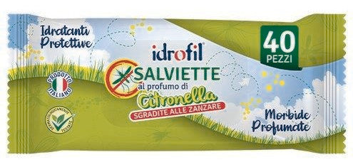 Idrofil Salviette Citronella Pz40