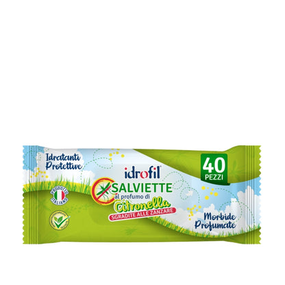 Idrofil Salviette Citronella Pz40