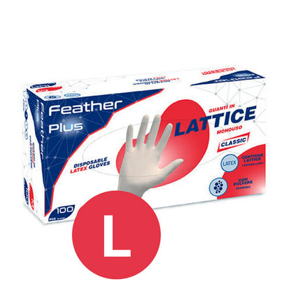 Feather Guanti Lattice X100 Polv Fp L
