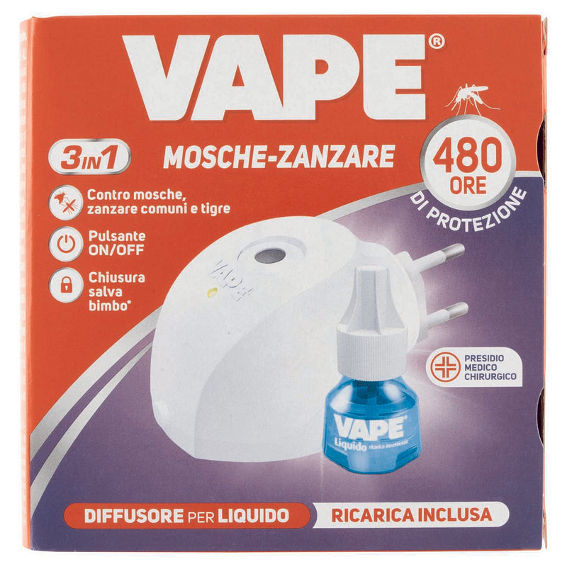 Vape Fornello Liq Mosche-Zanzare