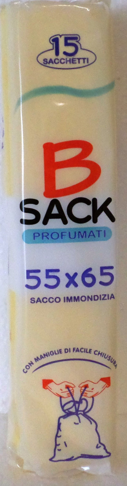 Sacchi Patt Gialli Prof C/M 15Pz 55X65