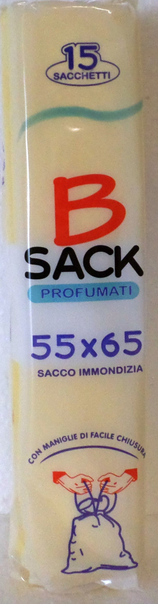 Sacchi Patt Gialli Prof C/M 15Pz 55X65