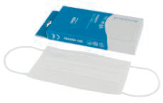 Mascherina Chirurgica X10 Monouso Nero