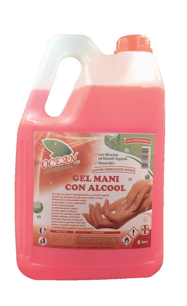 Gel Igienizzante Mani 5Lt Mvt