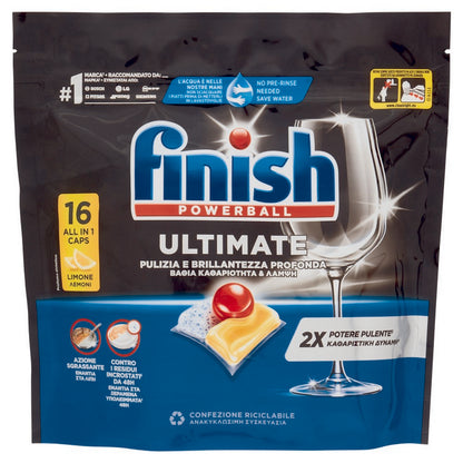 FINISH TABS ULTIMATE  LEMON X16