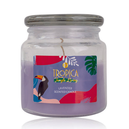 Tropica Lavander Scented Candle Candela Alla Lavanda