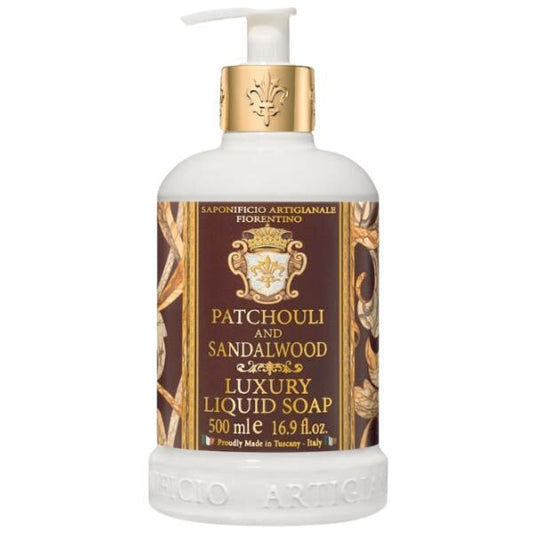 Saponificio Fiorentino Sapone Liquido Patchuoli E Sandalwood 500 ML