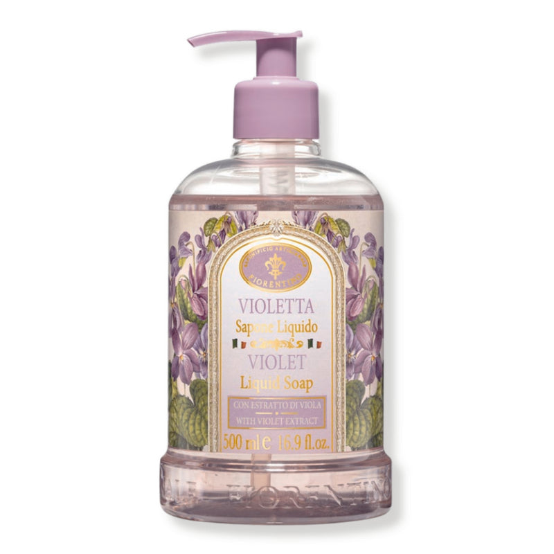 Saponificio Fiorentino Sapone Liquido Mani Violetta 500Ml