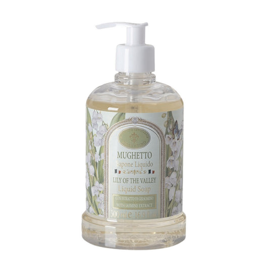 Saponificio Fiorentino - Arno D'Argento - 50T24 - Mughetto - Sapone Liquido Mani Da 500Ml