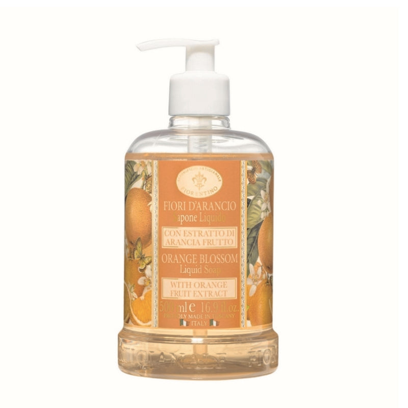 Saponificio Fiorentino Sapone Liquido Fiori Di Arancio 500 ML