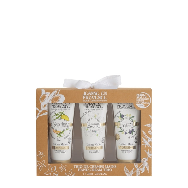 Jeanne En Provence Cofanetto Regalo 3 Creme Mani Multifragranze 75 ML
