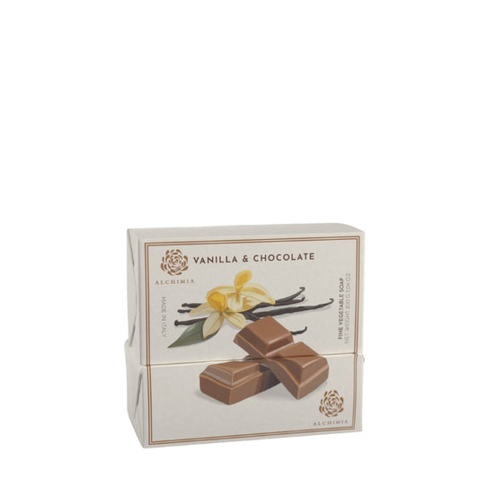Alchimia Sapone Solido Vegetale Vaniglia e Cioccolato 200 GR