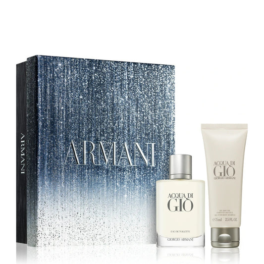 Armani Cofanetto Regalo Acqua Di Gio' Eau De Toilette 50 ML E Doccia Gel 75 ML