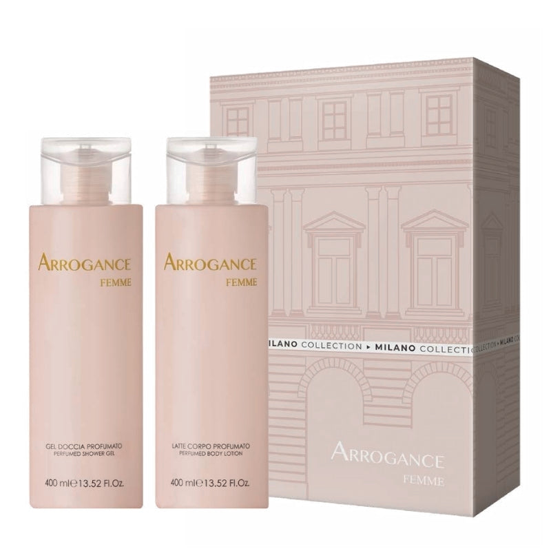 Arrogance Femme Doccia 400 ML E Latte Corpo 400 ML