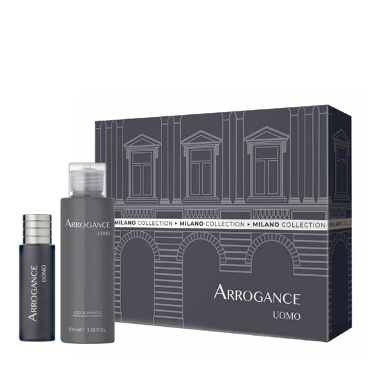 Arrogance Uomo Eau De Toilette 30 ML E Doccia 100 ML