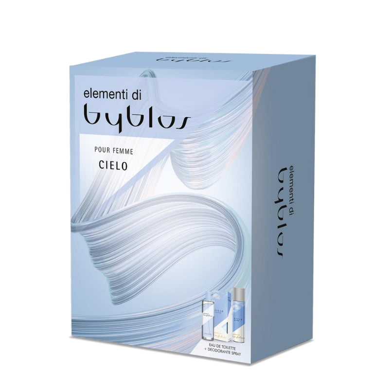 Byblos Cielo Cofanetto Regalo Eau De Toilette 120 ML E Doccia 250 ML
