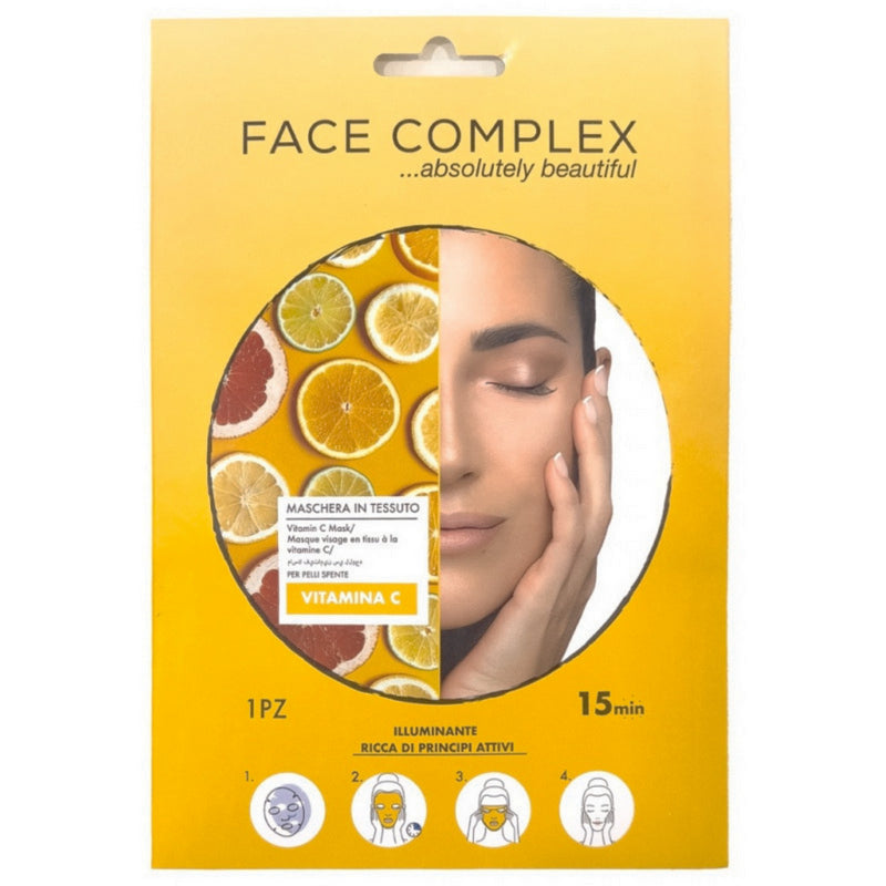 Face Complex Maschera Viso In Tessuto Vitamina C 28G