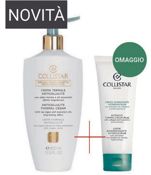 Collistar Cofanetto Regalo Crema Anticellulite 400 ML E Crema Corpo Rassodante Intensiva 75 ML