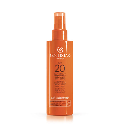 Collistar Latte Spray Abbronzante Viso E Corpo SPF 20 200 ML