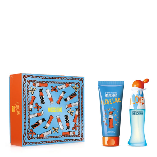 Moschino Cofanetto Regalo I Love Love Eau De Toilette 50  ML E Latte Corpo 100  ML