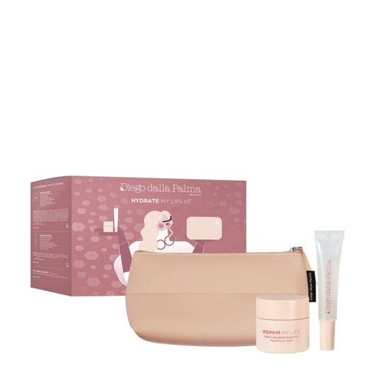 Diego Dalla Palma Cofanetto Regalo Hydrate Lip Maschera Labbra Riparatrice, Trattamento Idratante Intensivo E Beauty