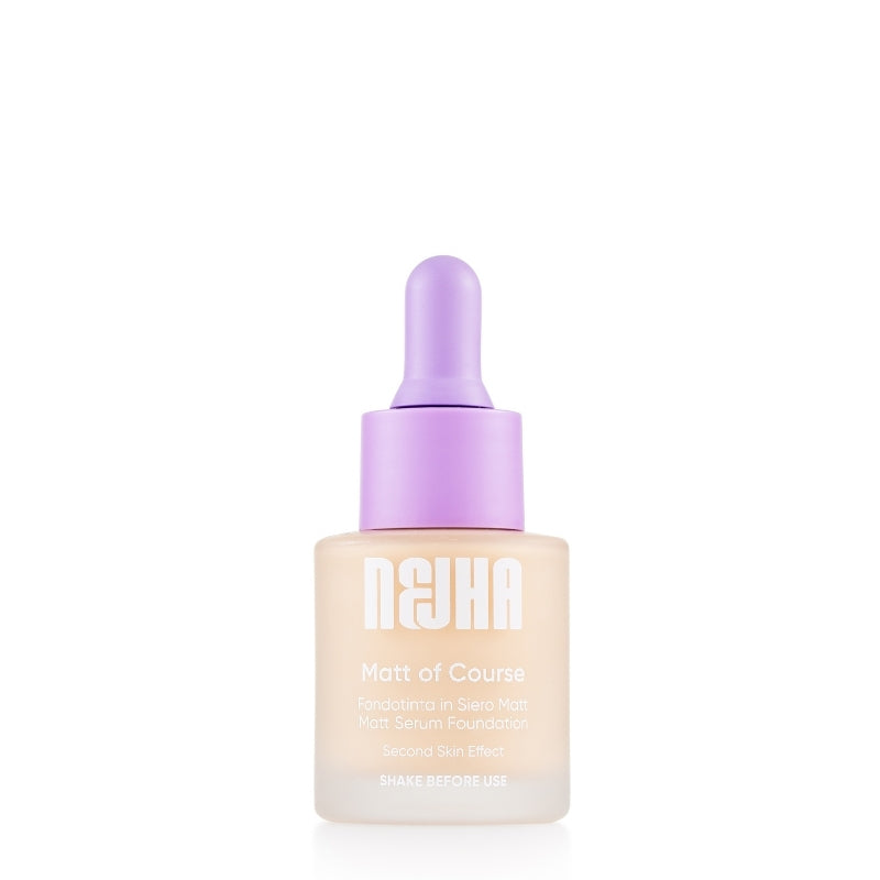 Nejha Matt of Course Fondotinta Matt C01 Porcelain