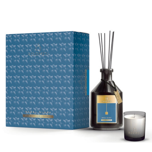 Roomoi Cofanetto Regalo Regal Glory Profumatore Ambiente 200 ML E Candela 160 Gr