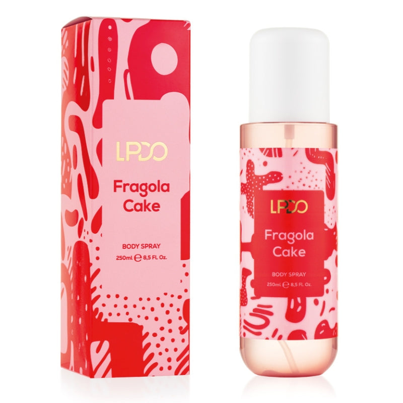 Lpdo Fragola Cake Acqua Profumata Corpo e Capelli 250 ML