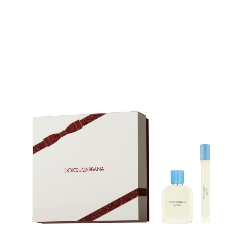 Dolce E Gabbana Cofanetto Regalo Light Blue Pour Homme Eau De Toilette 50 ML E Mini Eau De Toilette 10 ML