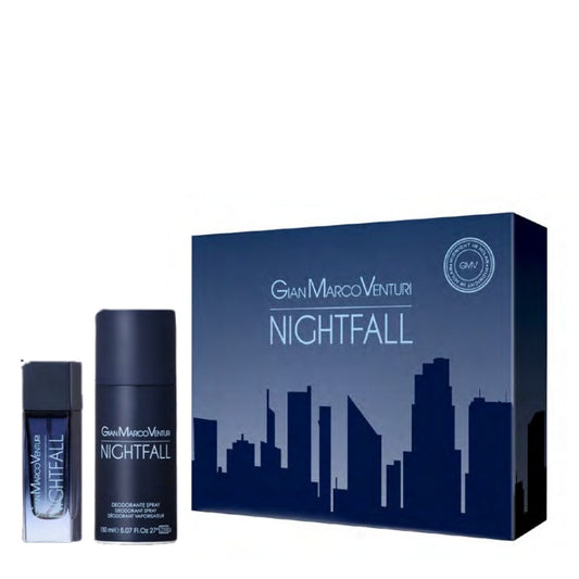 Gian Marco Venturi Cofanetto Regalo Nightfall Eau De Parfum 30 ML E Deo Spray 150 ML