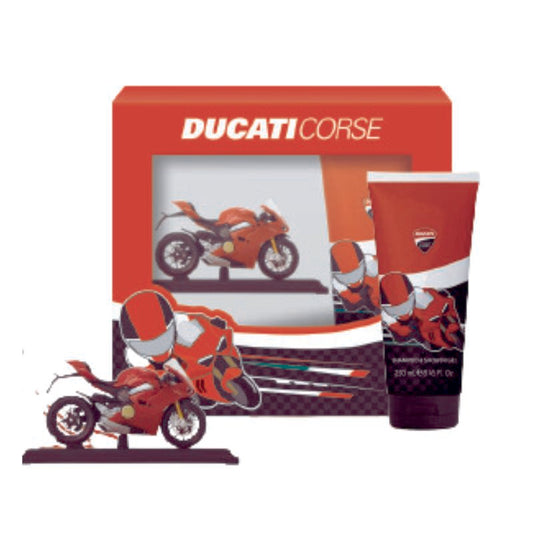 Ducati Corse Kids Cofanetto Regalo Doccia 200 ML E Minimoto