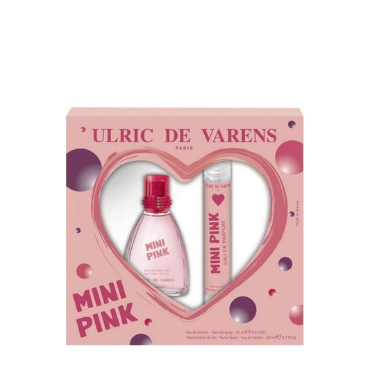 Ulric De Varens Cofanetto Regalo Mini Pink Eau De Parfum 25 ML E Mini 20 ML